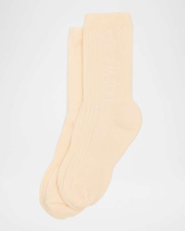 French Terry Crew Socks